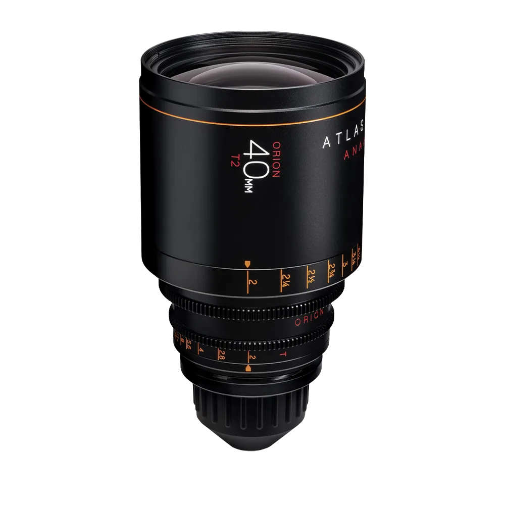 Atlas Orion 40mm T2 2× anamorphic lens in PL mount