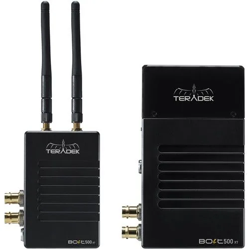 Teradek Bolt 500 XT transmitter and receiver pair